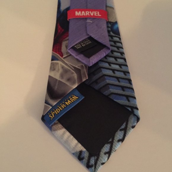 Marvel The Amazing Spiderman Clip-On Tie - Picture 6 of 6